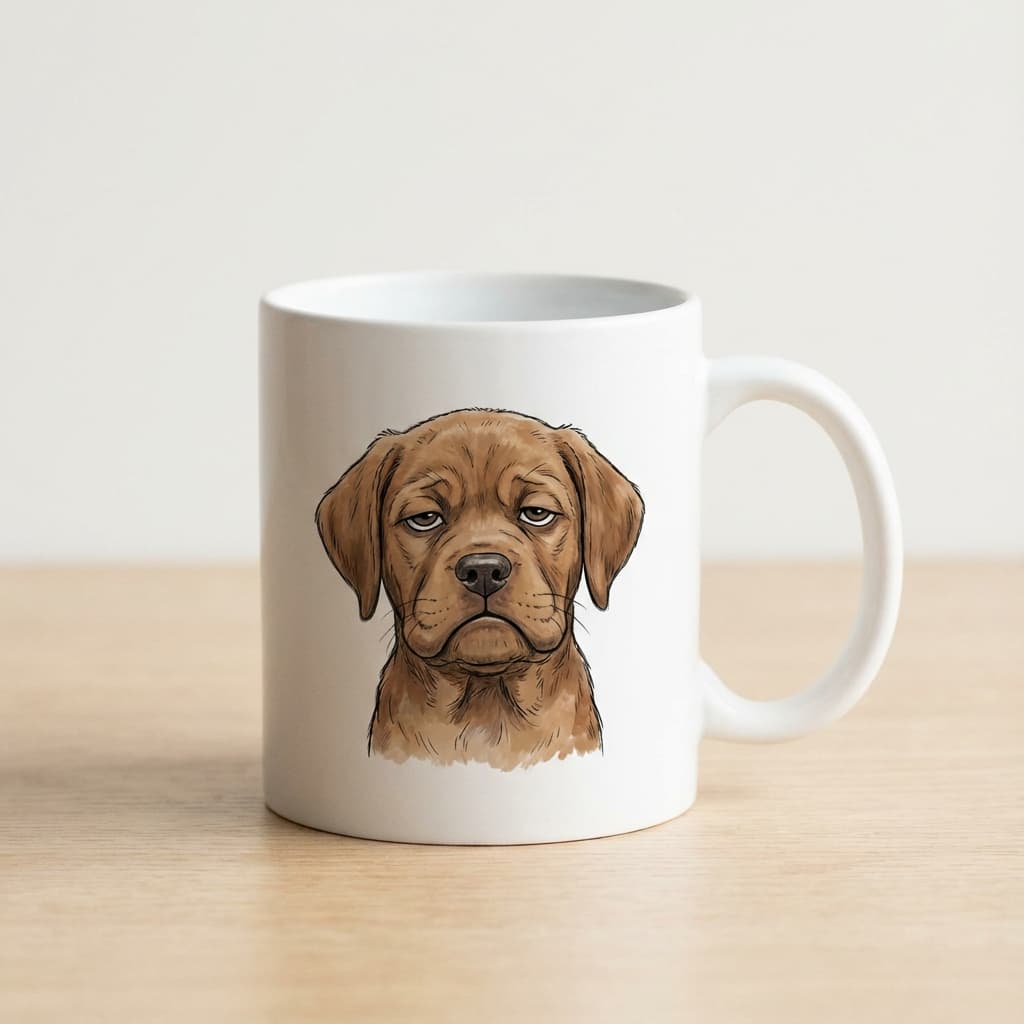 Grumpy Puppy Mug