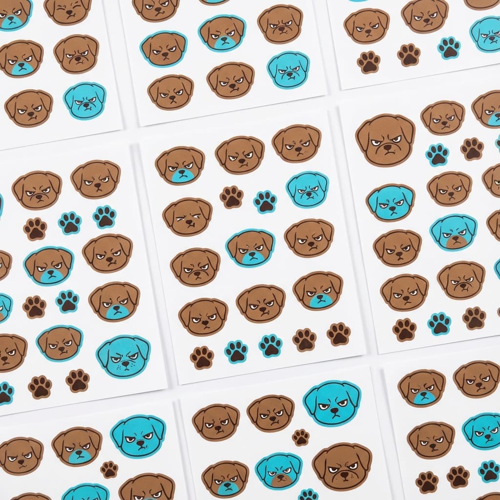 Paw Print Sticker Pack